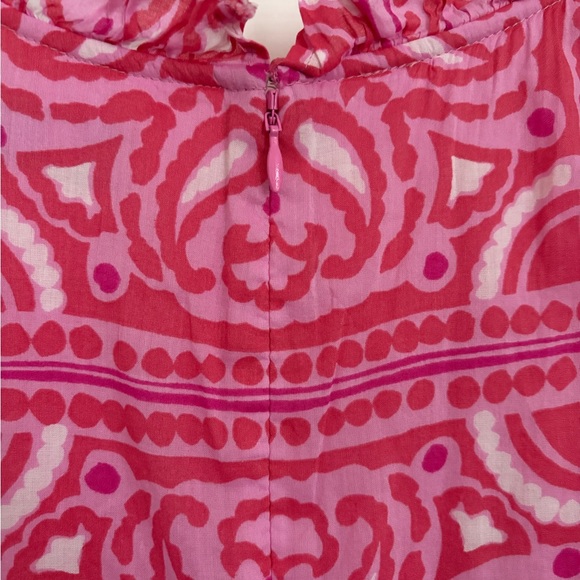 Vineyard Vines Pink Geometric Dress - Picture 9 of 9